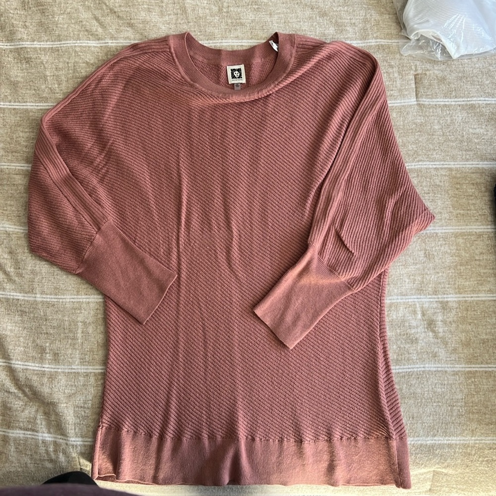 Anne Klein Tunic Sweater